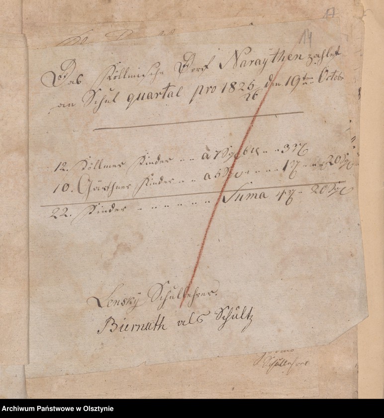 image.from.unit.number "Consignation des Kirchspiels Passenheim"