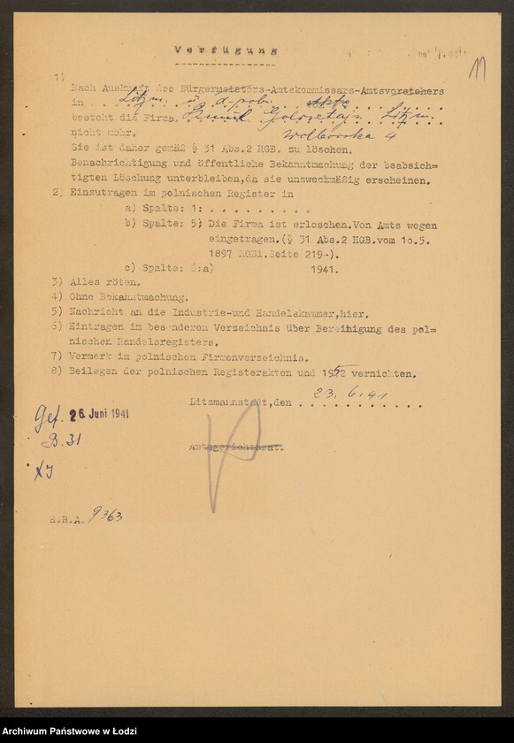 Obraz 13 z jednostki "Szmul Goldsztajn – sprzedaż naczyń kuchennych"