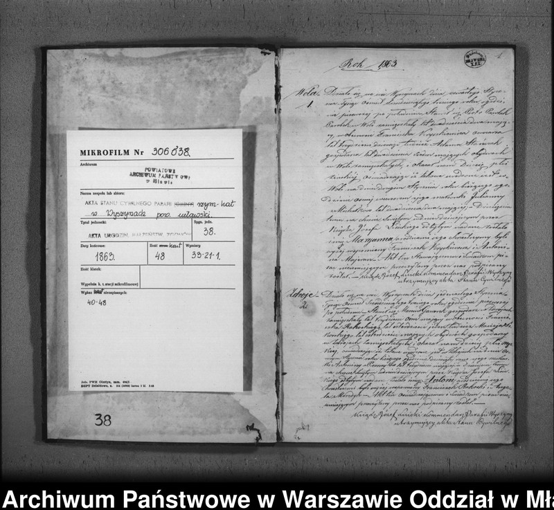 image.from.unit.number "Akta urodzeń, małżeństw i zgonów"