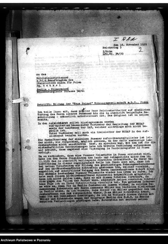 Obraz 6 z jednostki "Neue Heimat. Gemeinnützige Wohnungs- und Siedlungsgesellschaft der. D. A. F."