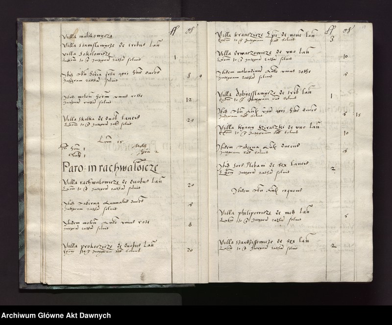 image.from.unit.number "Regestrum publicarum contributionum decem gr. -- (palatinatus Cracoviensis)."