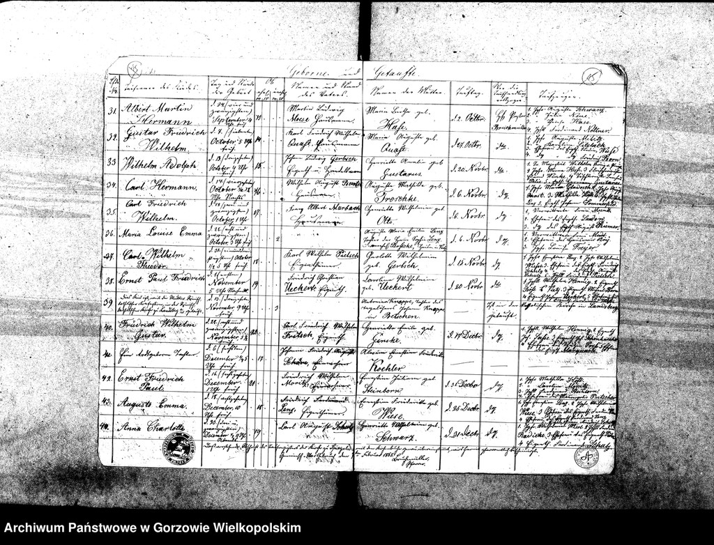 image.from.unit.number "Duplikate der Kirchenbücher von der Parochie Gennisch Warthebruch: Ober Gennin (Jeniniec), Alt Gennin (Jeninek), Unter Gennin (Podjenin), Blumenthal (Kwiatkowice), Spiegel (Poźrzadło), Sophienaue (Zosinek), Hankwitzruh (brak polskiego odpowiednika)"