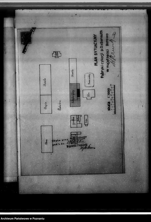 Obraz 13 z jednostki "Fabryka cykorii w Borowie pow. kościański własność O. Bernutha nr woj. kotła 6294"