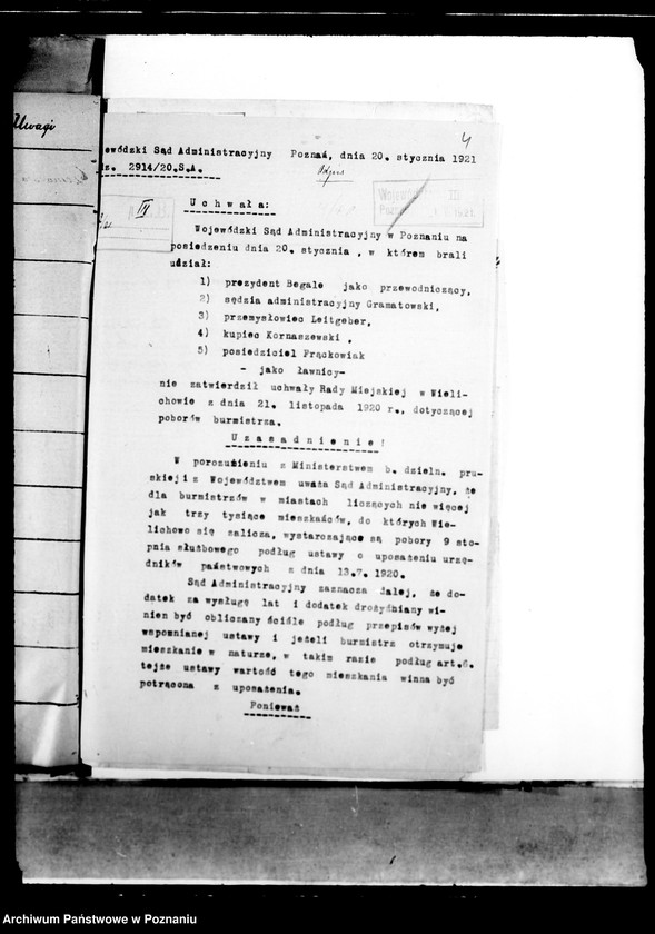 Obraz 8 z jednostki "Członkowie magistratu miasta Wielichowa"