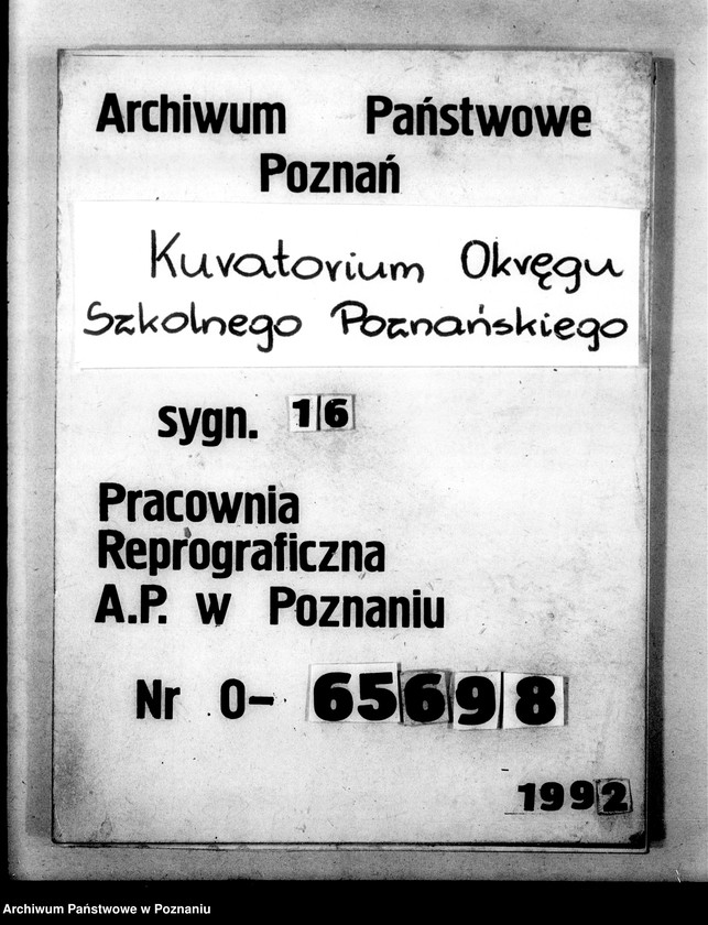 Obraz 1 z jednostki "Czarna lista - osób, których nie należy przyjmować do służby lub dopuszczać do egzaminów do szkół"