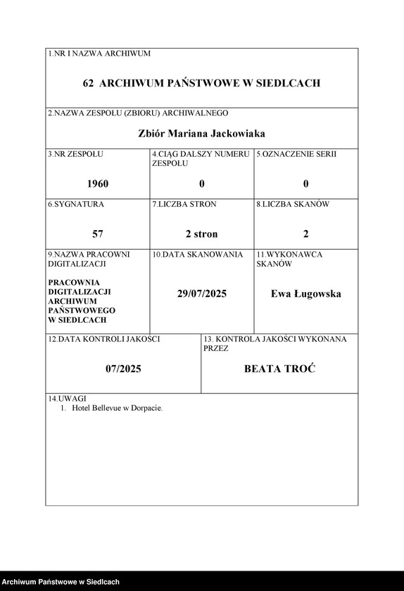 image.from.unit.number "Hotel Bellevue w Dorpacie"