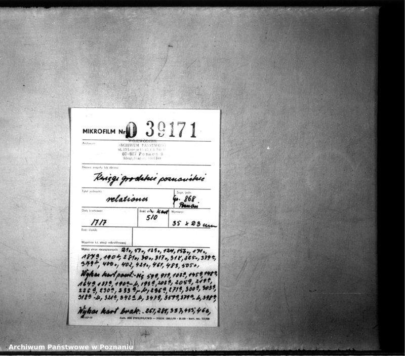 Obraz 2 z jednostki "Relationes [protocollon]"