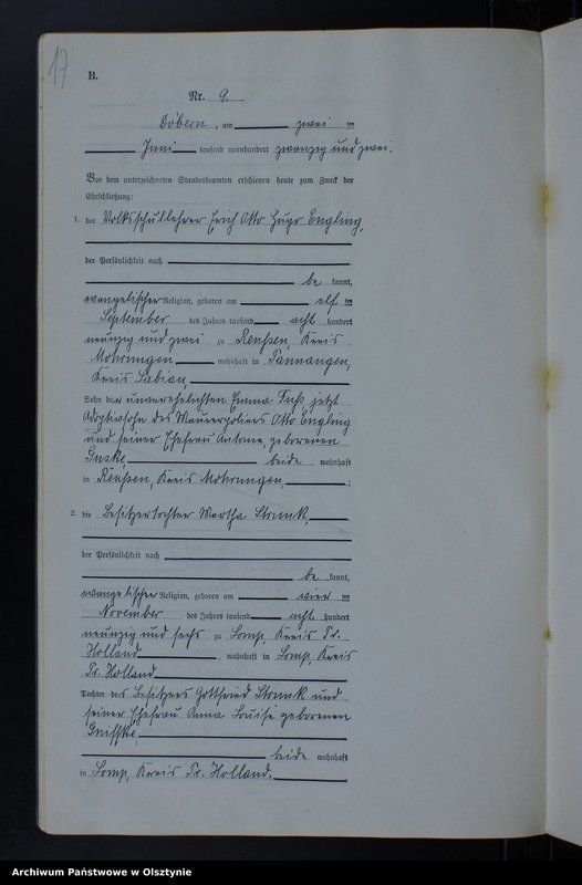 image.from.unit.number "Heiraths-Register/Neben-Register/Nr 1 - 35"