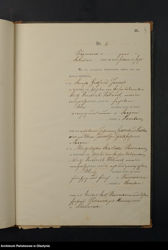 image.from.unit.number "Heiraths-Neben-Register Nr 1 - 10"