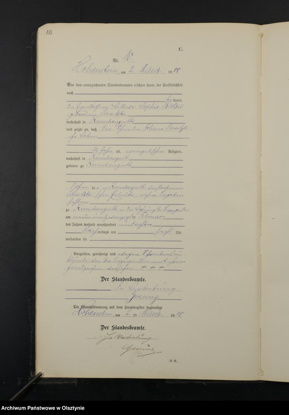 image.from.unit.number "Sterbe-Neben-Register Nr 1 - 45"