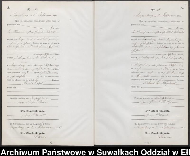 image.from.unit.number "Geburts-Neben-Register des Preussischen Standes-Amtes Angerburg Kreis Angerburg"