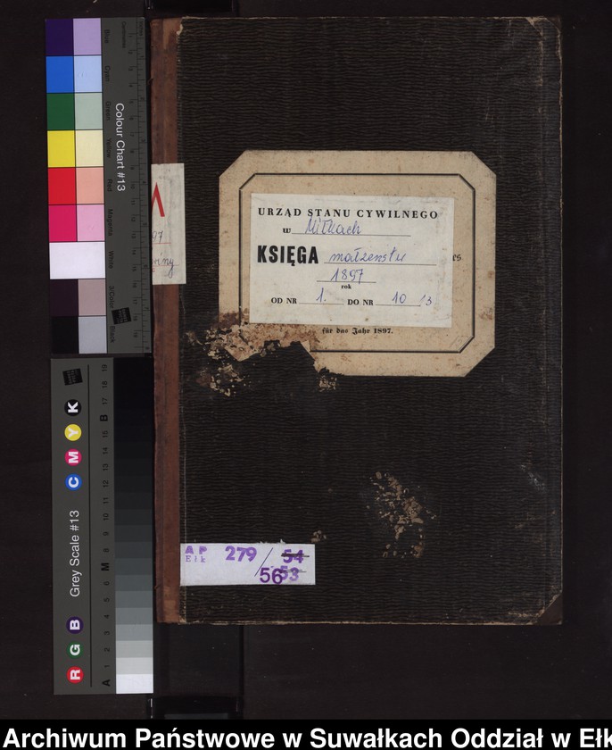 image.from.unit.number "Heiraths-Neben-Register des Preussischen Standes-Amtes Stasswinnen Kreis Lötzen"