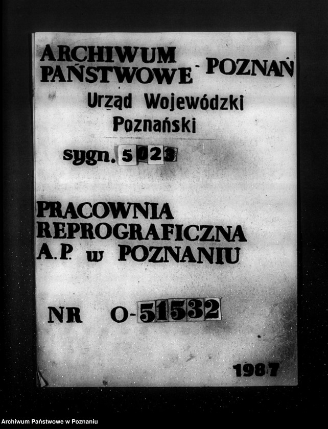 Obraz 1 z jednostki "Przedsiębiorstwo budowy dróg i szos Fr. Kowalewskiego Poznań nr woj. kotła 6191"