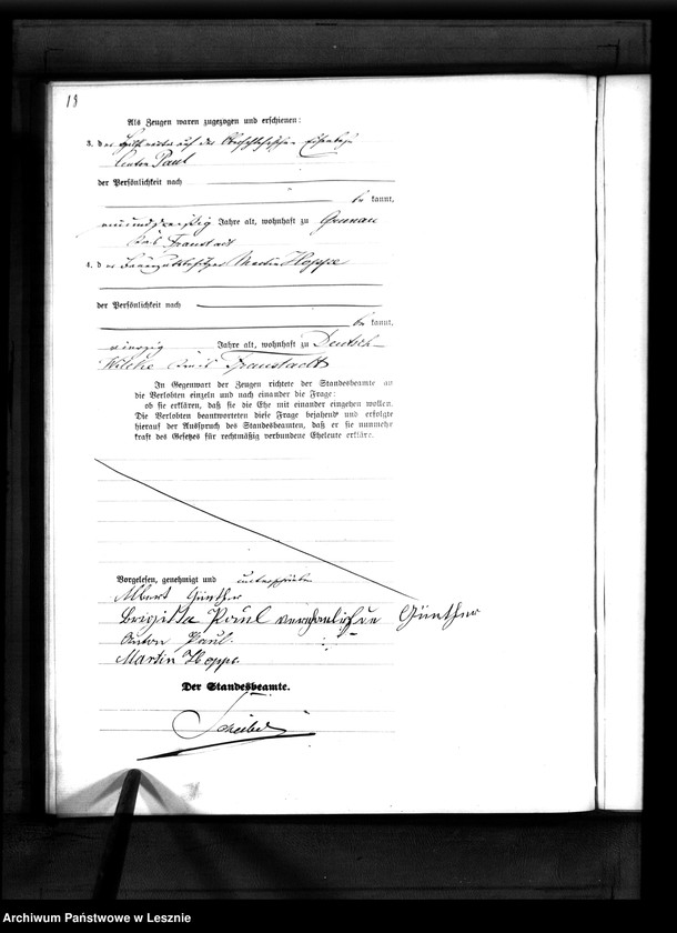 Obraz 19 z jednostki "[Księga małżeństw - wieś]"