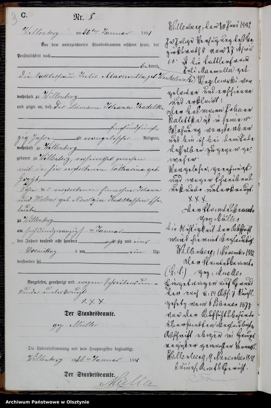 image.from.unit.number "Sterbe-Neben-Register Nr 1 - 98"