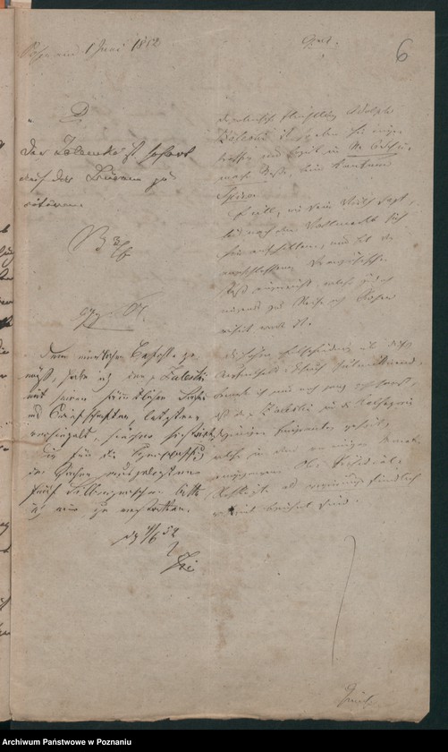 Obraz 14 z jednostki "A. betr. den polnischen Emigranten Adolf von Zalewski"