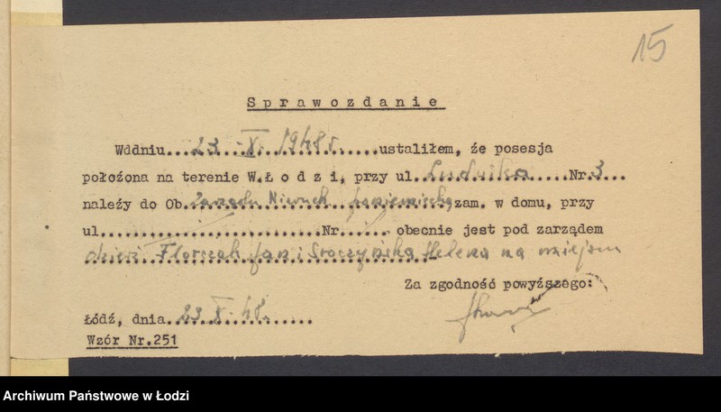 image.from.unit.number "Księga inwentarzowa nieruchomości m. Łodzi ul. Ludwika"