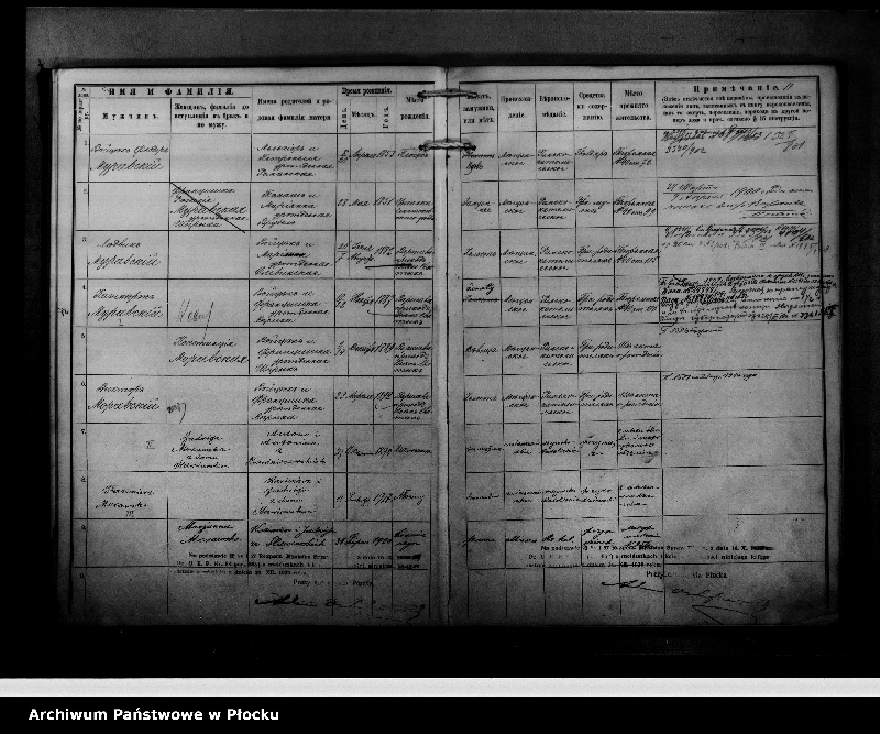 image.from.unit.number "[Księga zamknięta ludności stałej m. Płocka - ul. Więzienna nr 40]"