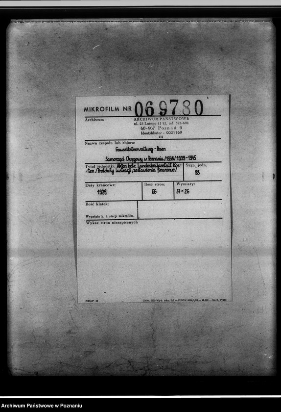 Obraz 2 z jednostki "Akten betreffend Landesheilanstalt Kosten [Protokoły lustracji i zestawienia finansowe]."