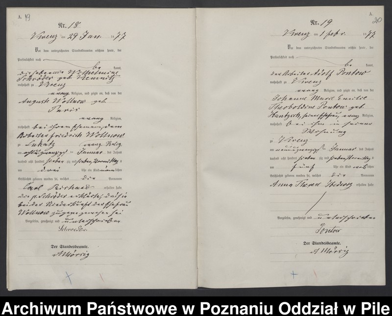 Obraz 13 z jednostki "Księga urodzeń"
