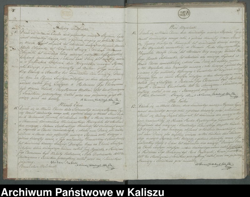 Obraz 7 z jednostki "Duplikat aktów urodzenia, zejścia oraz zaślubienia"