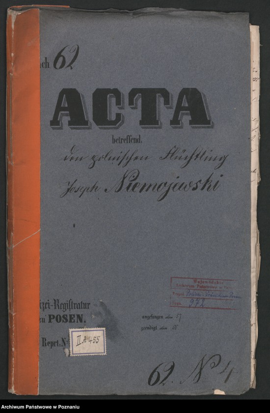 Obraz 2 z jednostki "A. betr. Josef Niemojewski, Gutsbesitzer"