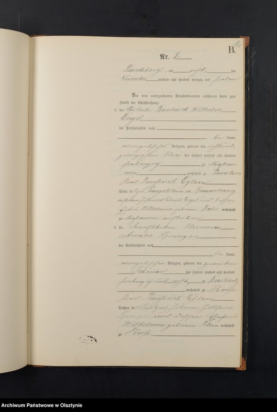 image.from.unit.number "Heiraths-Neben-Register Nr 1 - 9"