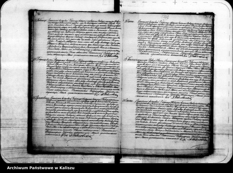 Obraz 19 z jednostki "Дубликатъ актовъ о родившихся, бракосочетавшихся и умершихъ"