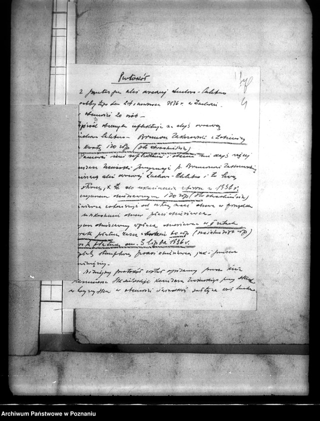 Obraz 8 z jednostki "Majątek Łobżenice powiatu wyrzyskiego wydzielenie zastrzeżonych parcel"