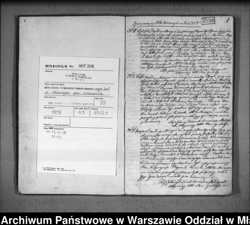image.from.unit.number "Akta urodzin, małżeństw i zgonów"