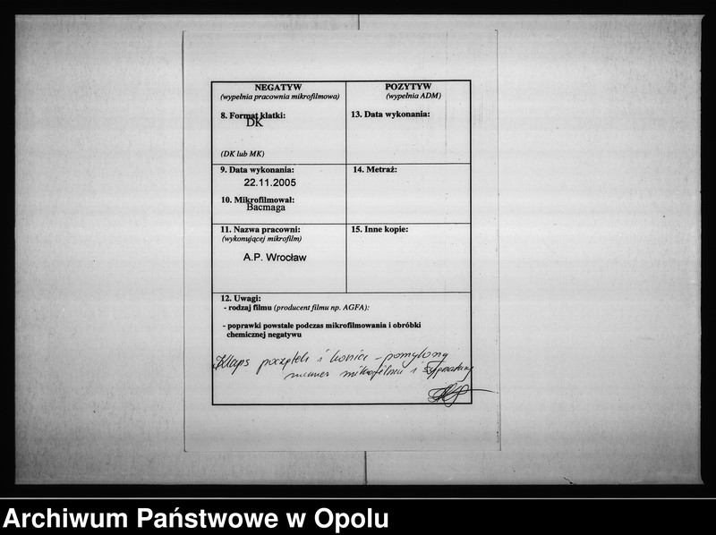 Obraz 3 z jednostki "Magistrat Oppeln. Betrifft: Ritterstrasse Müller Blatt 153 G.V. und 54 Goslawitz"