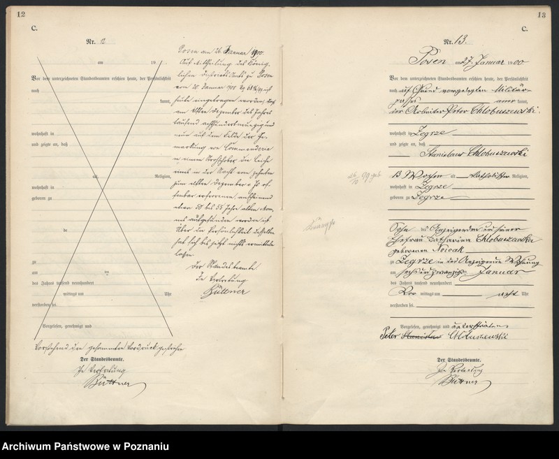 Obraz 9 z jednostki "Księga miejscowa zgonów"