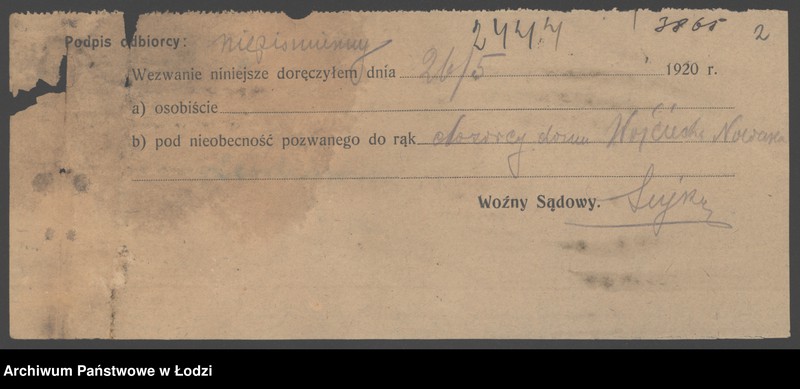 Obraz 4 z jednostki "Abram Lewkowicz- sprzedaż manufaktury"