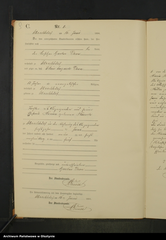 image.from.unit.number "Sterbe-Neben-Register Nr 1 - 23"