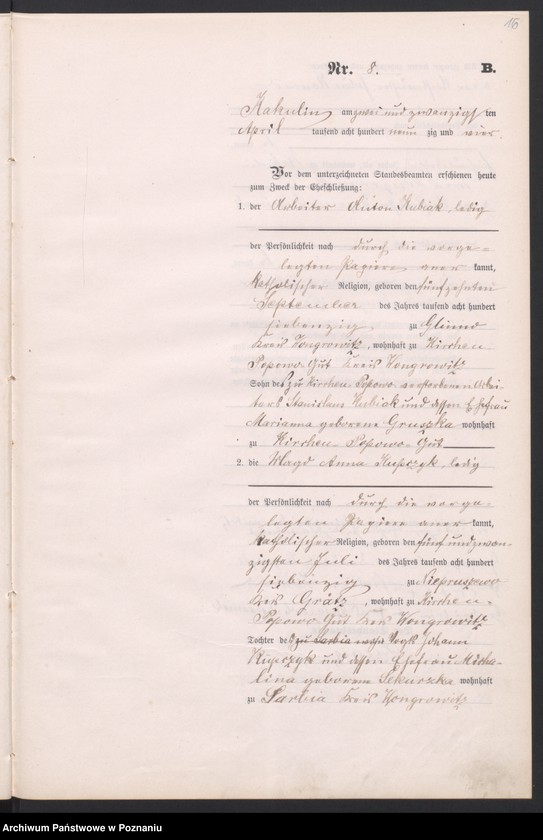 image.from.unit.number "Księga małżeństw"