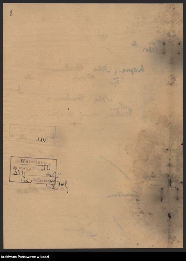 Obraz 10 z jednostki "Abe Baum – młyn Zgierz"