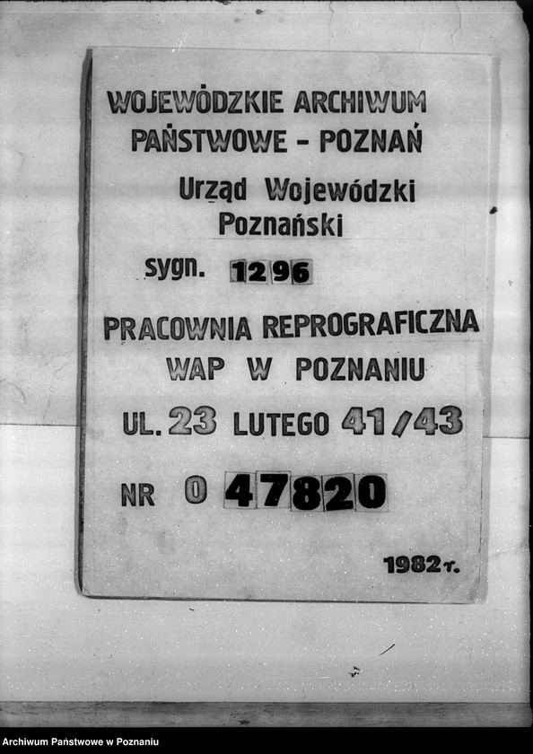 Obraz 1 z jednostki "/Żydowska Biblioteka Ludowa im. L. Pereca/ w Poznaniu"