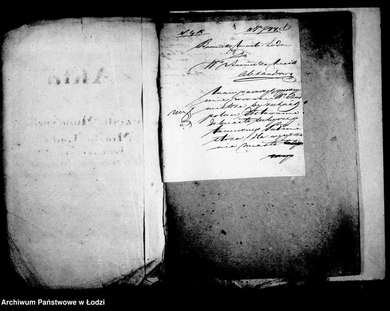 Obraz 6 z jednostki "Akta tyczące się ulokowania półmistrza i zaszłych korespondencji"