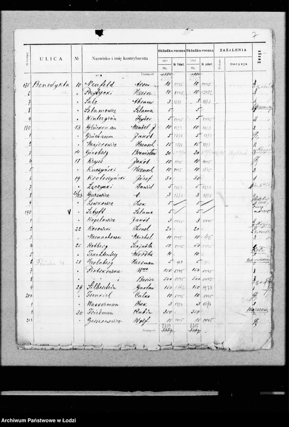 Obraz 11 z jednostki "[Składki gminne]"