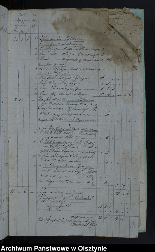 image.from.unit.number "Jahres Rechnung der Jaeskendorffschen-Schul-Casse"