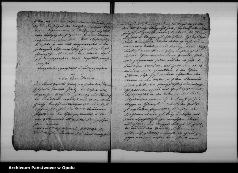 Obraz 9 z jednostki "Acta Specialia das am 1ten Juny 1822 in dem hiesigen städtischen Malzhause ausgebrochene Feuer, betreffend Vol No 8"