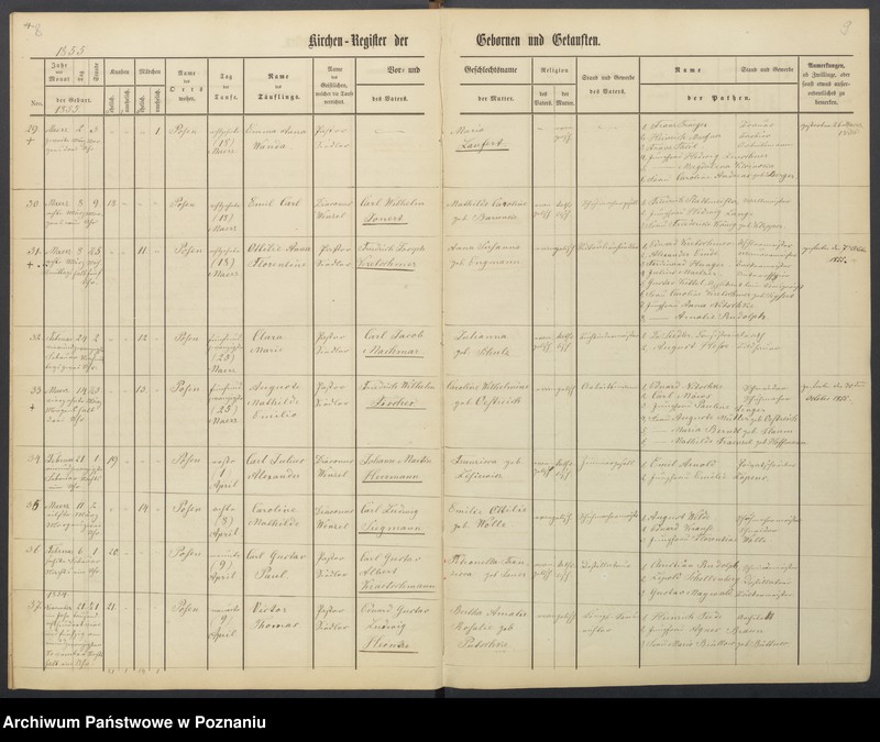 Obraz 7 z jednostki "[Akta urodzeń i chrztów, ślubów, zgonów]"