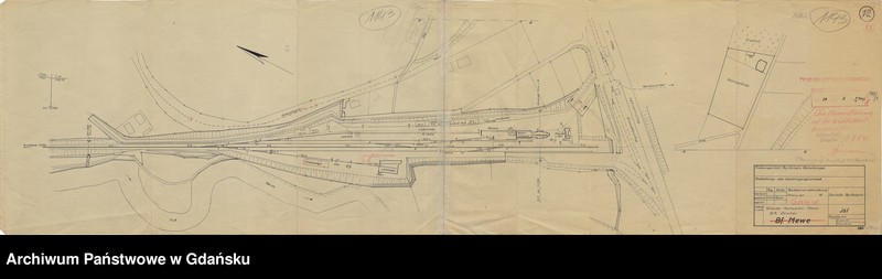 image.from.unit.number "Deutsche Reichsbahn. Steecke Nr 6. Bahnhof Junkerhof"