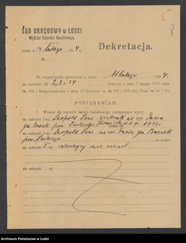 Obraz 10 z jednostki "Leopold Lewi – wiatrak"