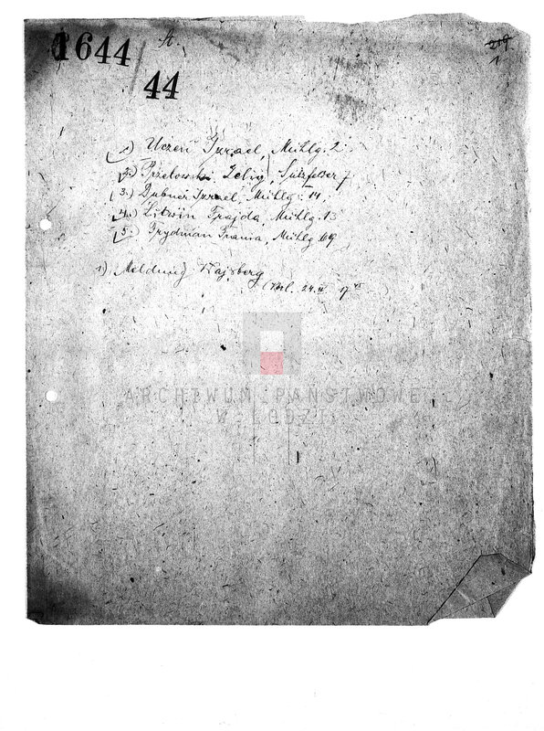 Obraz 4 z jednostki "[Sprawy przekroczeń w związku z jazdą tramwajem]"