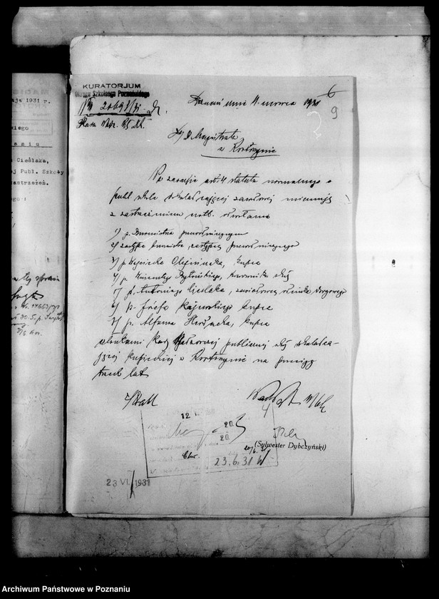 Obraz 12 z jednostki "Szkoła Dokształcająca Kupiecka - Krotoszyn"