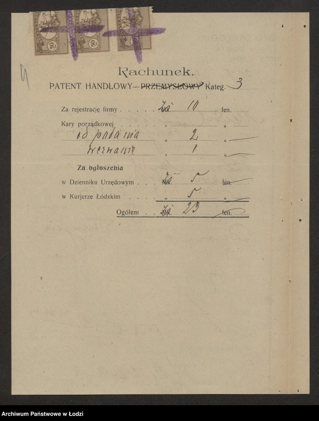 Obraz 6 z jednostki "Mendel Erster- handel zbożem"