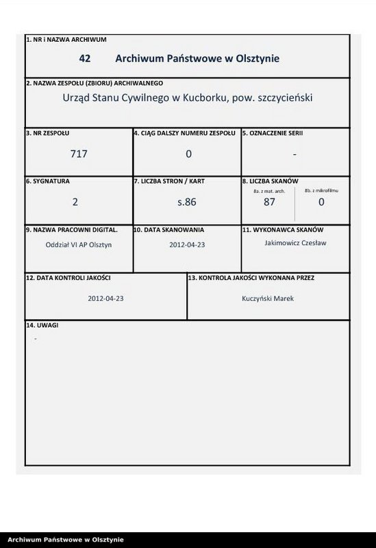 image.from.unit.number "Heiraths-Neben-Register Nr 1 - 42"
