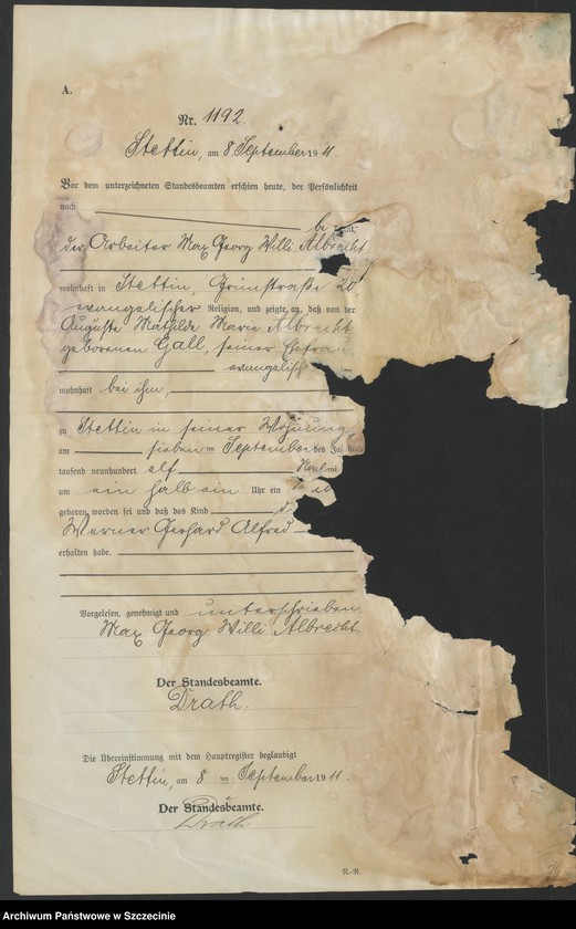 image.from.unit.number "Geburtsregister"