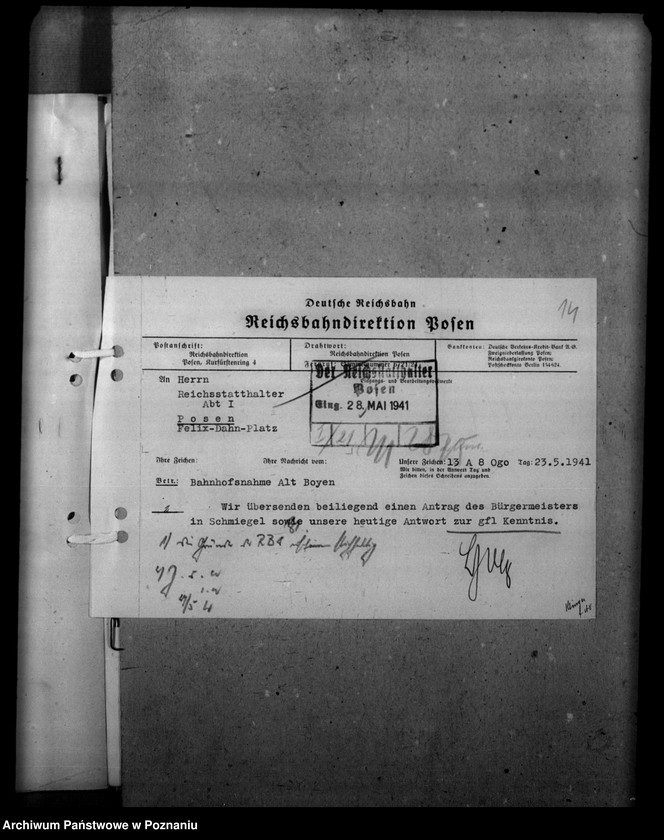 Obraz 18 z jednostki "Ortsnamenänderung Kreis Kosten - Kościan"